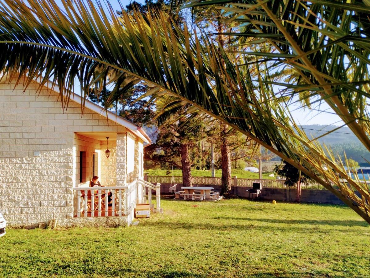 Casa En La Playa De Area Con Finca Privada Вивейро Экстерьер фото