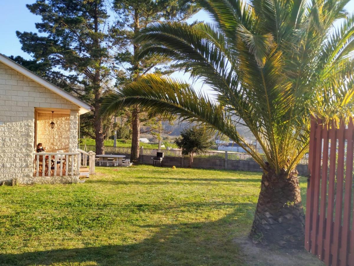 Casa En La Playa De Area Con Finca Privada Вивейро Экстерьер фото