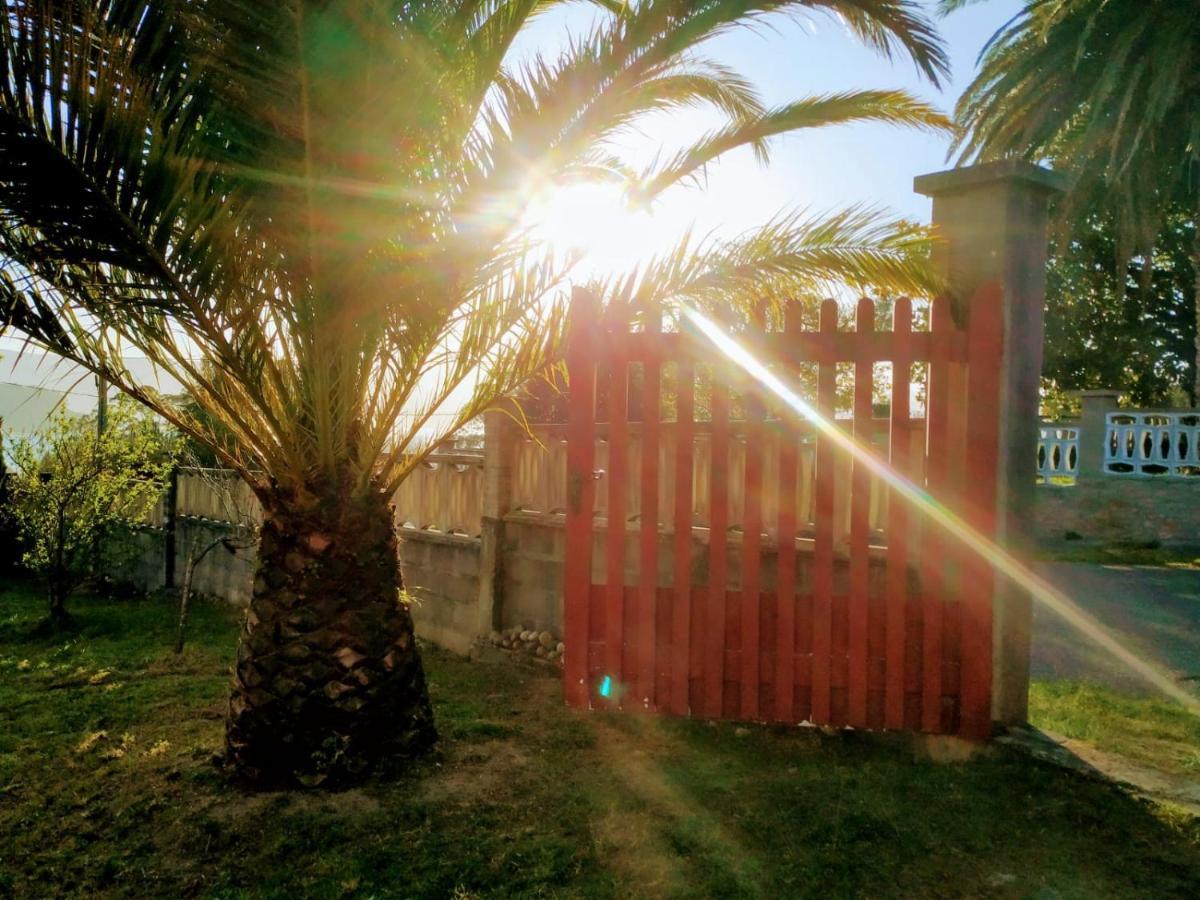 Casa En La Playa De Area Con Finca Privada Вивейро Экстерьер фото